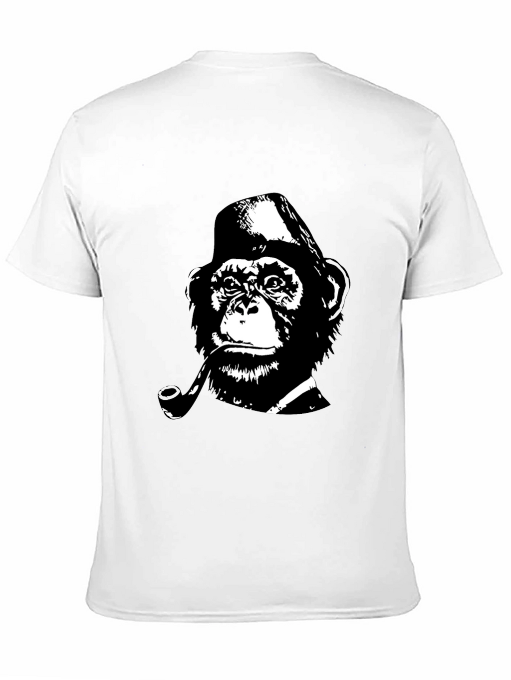 Monkey Detective T-Shirt - Black