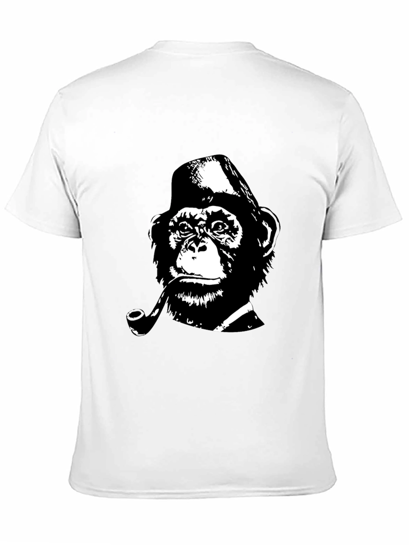 Monkey Detective T-Shirt - Black