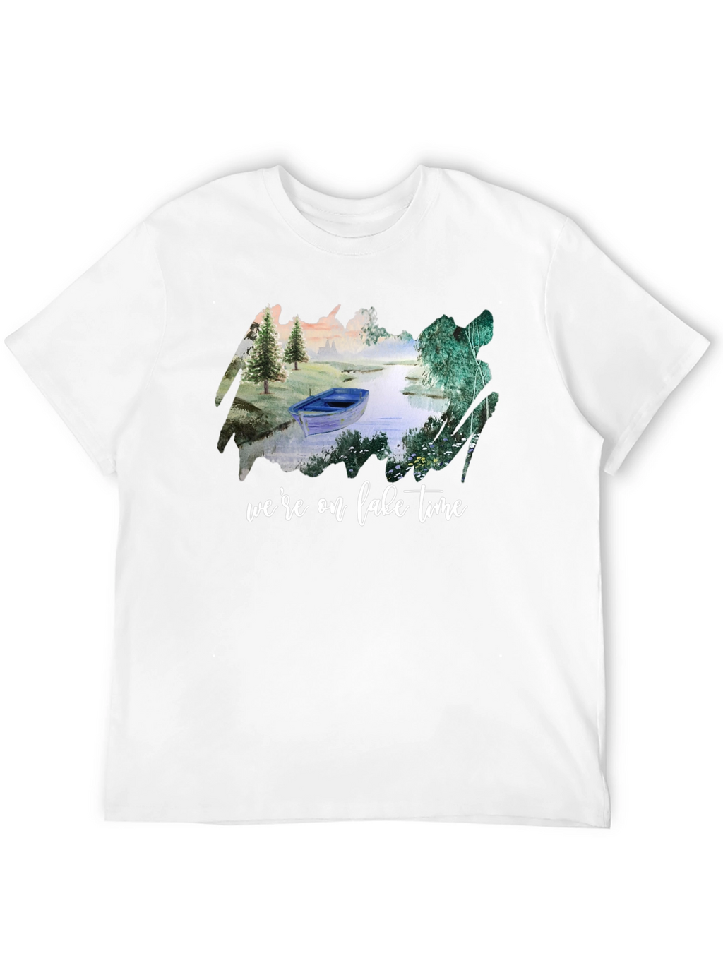 Lake Time Graphic Tee - Relaxed Comfort