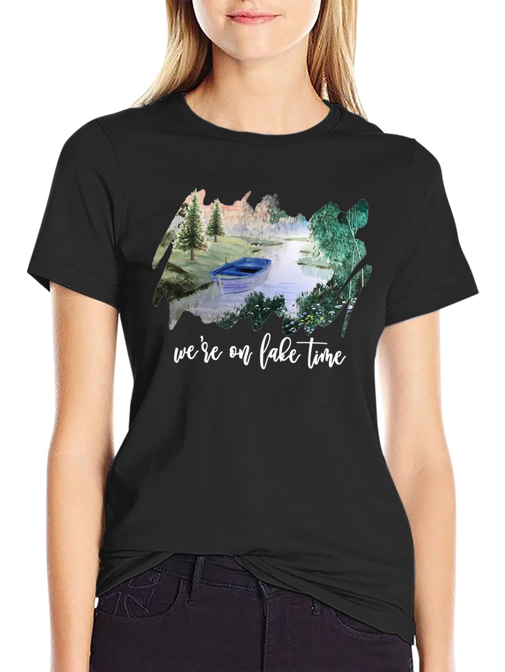 Lake Time Graphic Tee - Relaxed Comfort