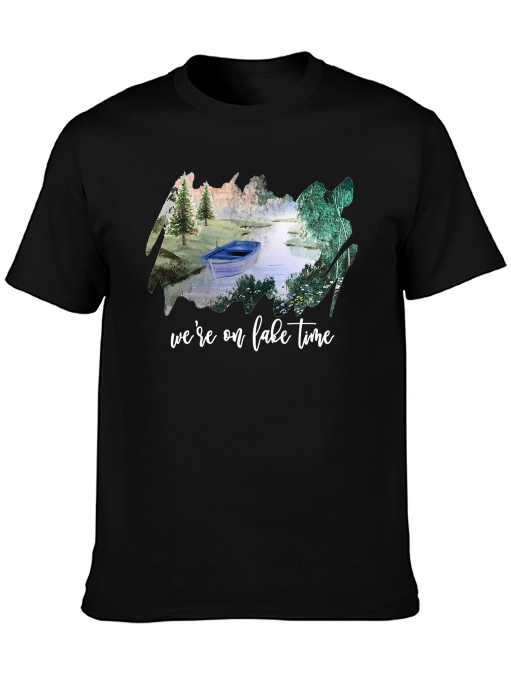 Lake Time Graphic Tee - Relaxed Comfort