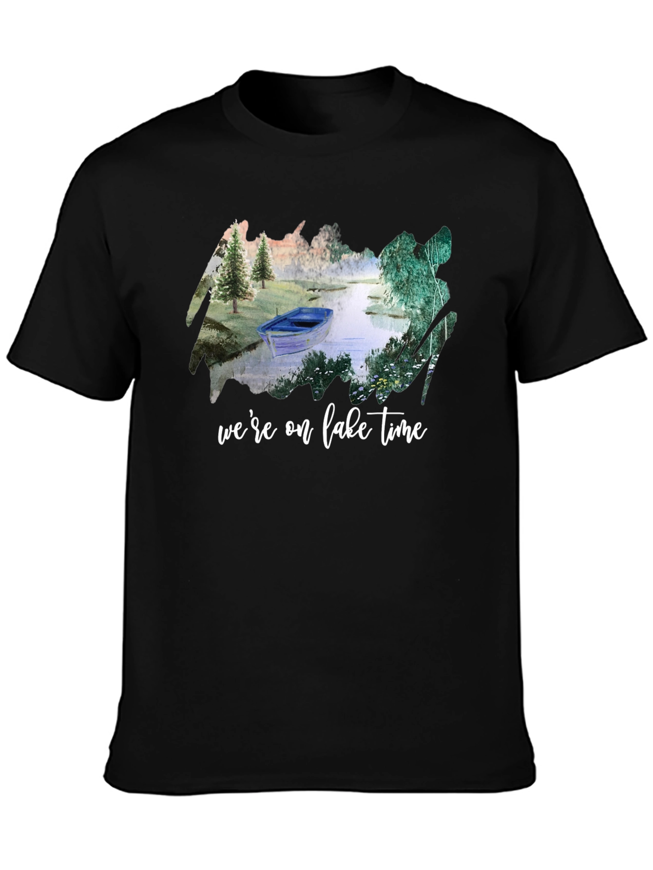 Lake Time Graphic Tee - Relaxed Comfort