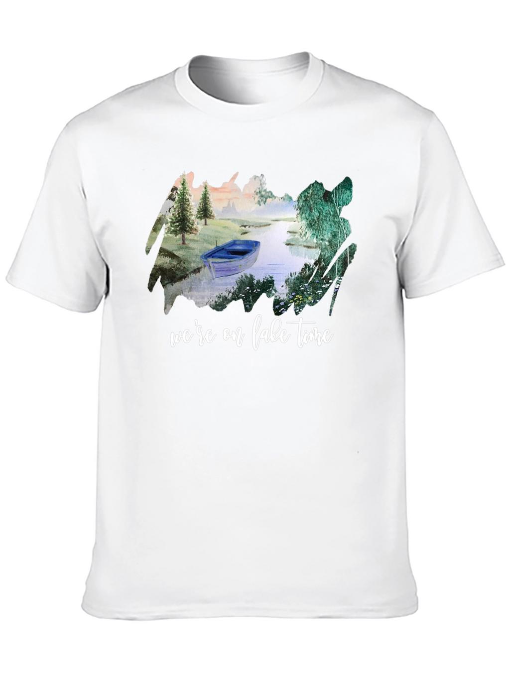 Lake Time Graphic Tee - Relaxed Comfort