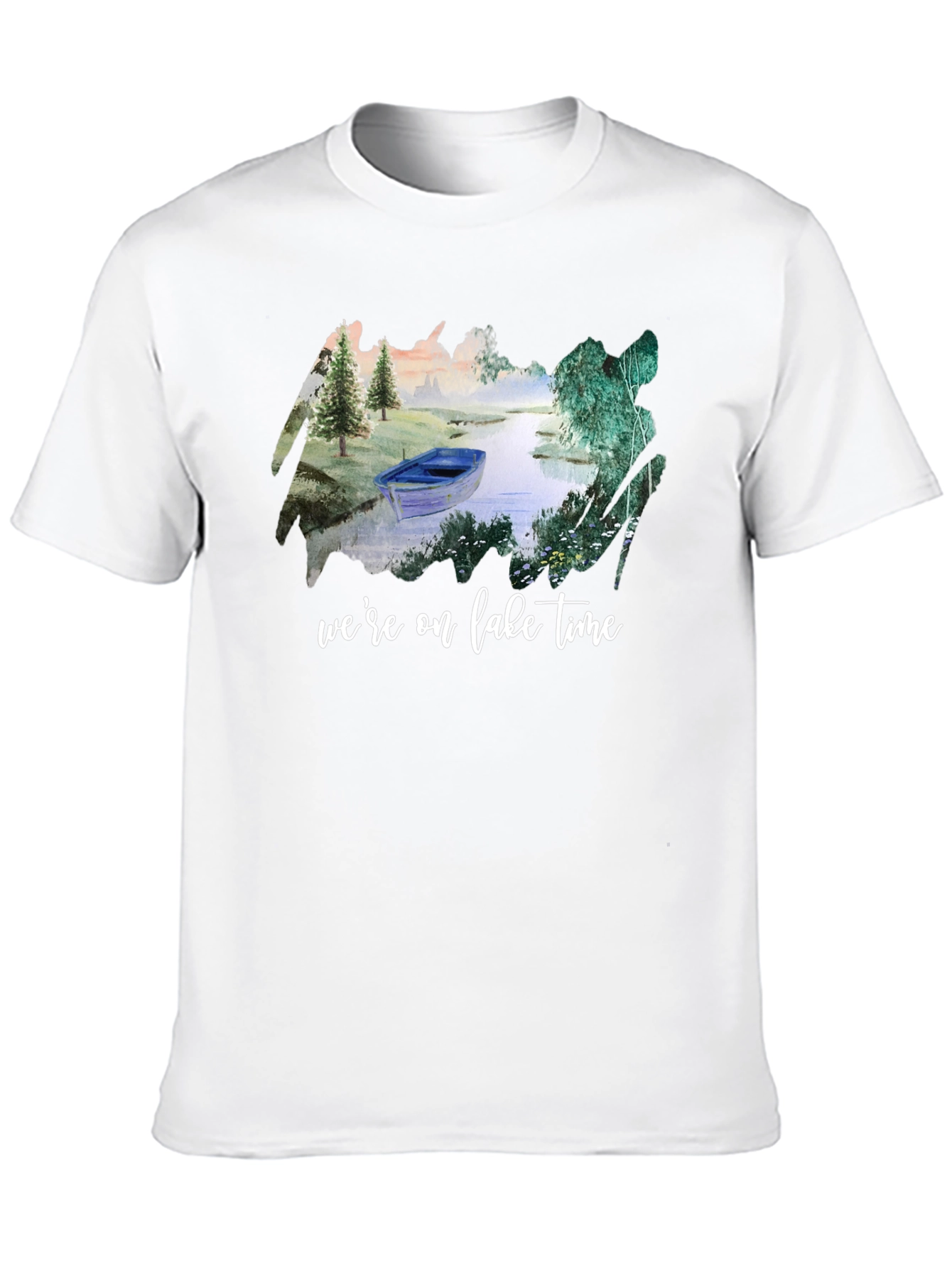 Lake Time Graphic Tee - Relaxed Comfort