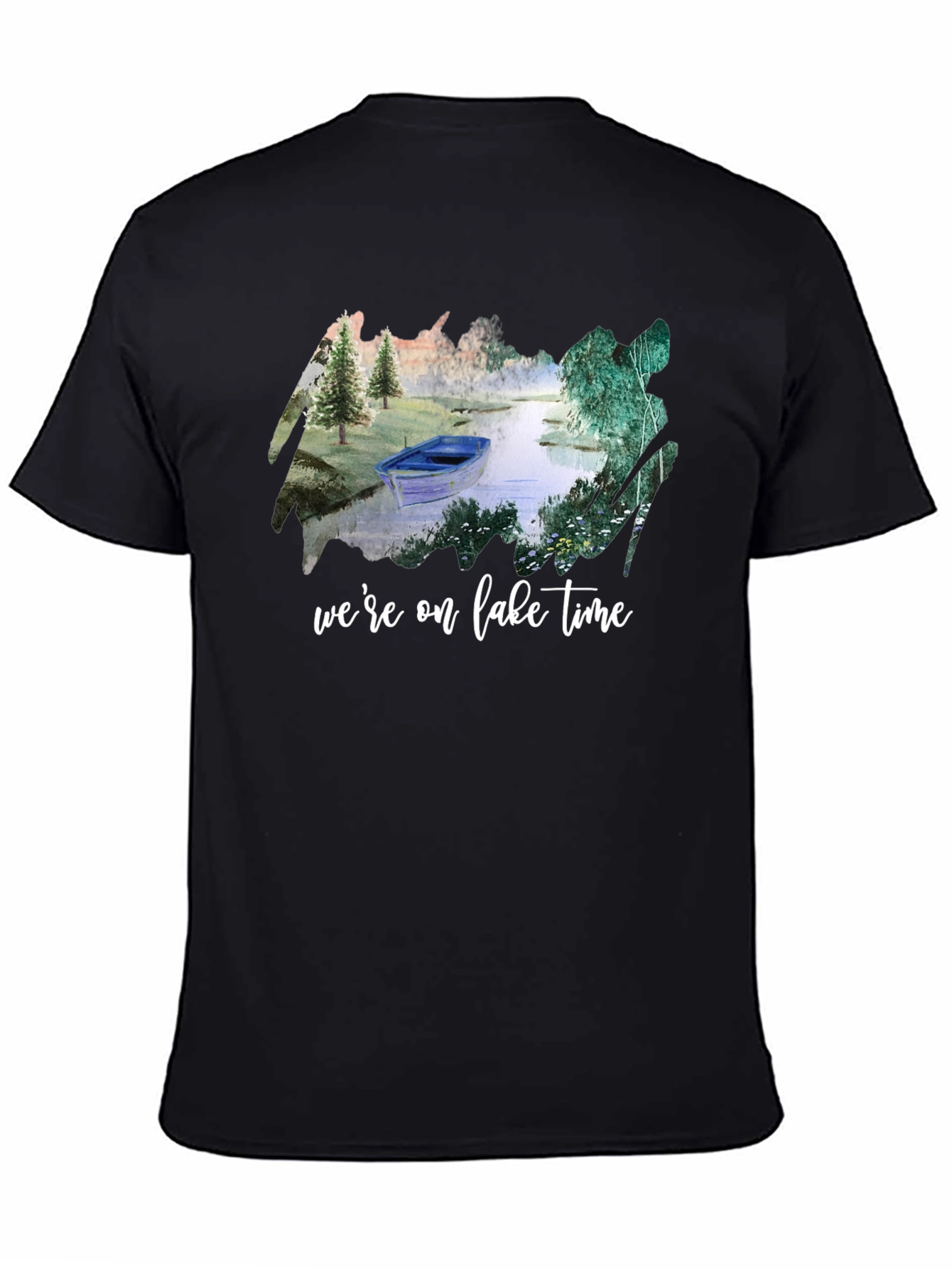 Lake Time Graphic Tee - Relaxed Comfort