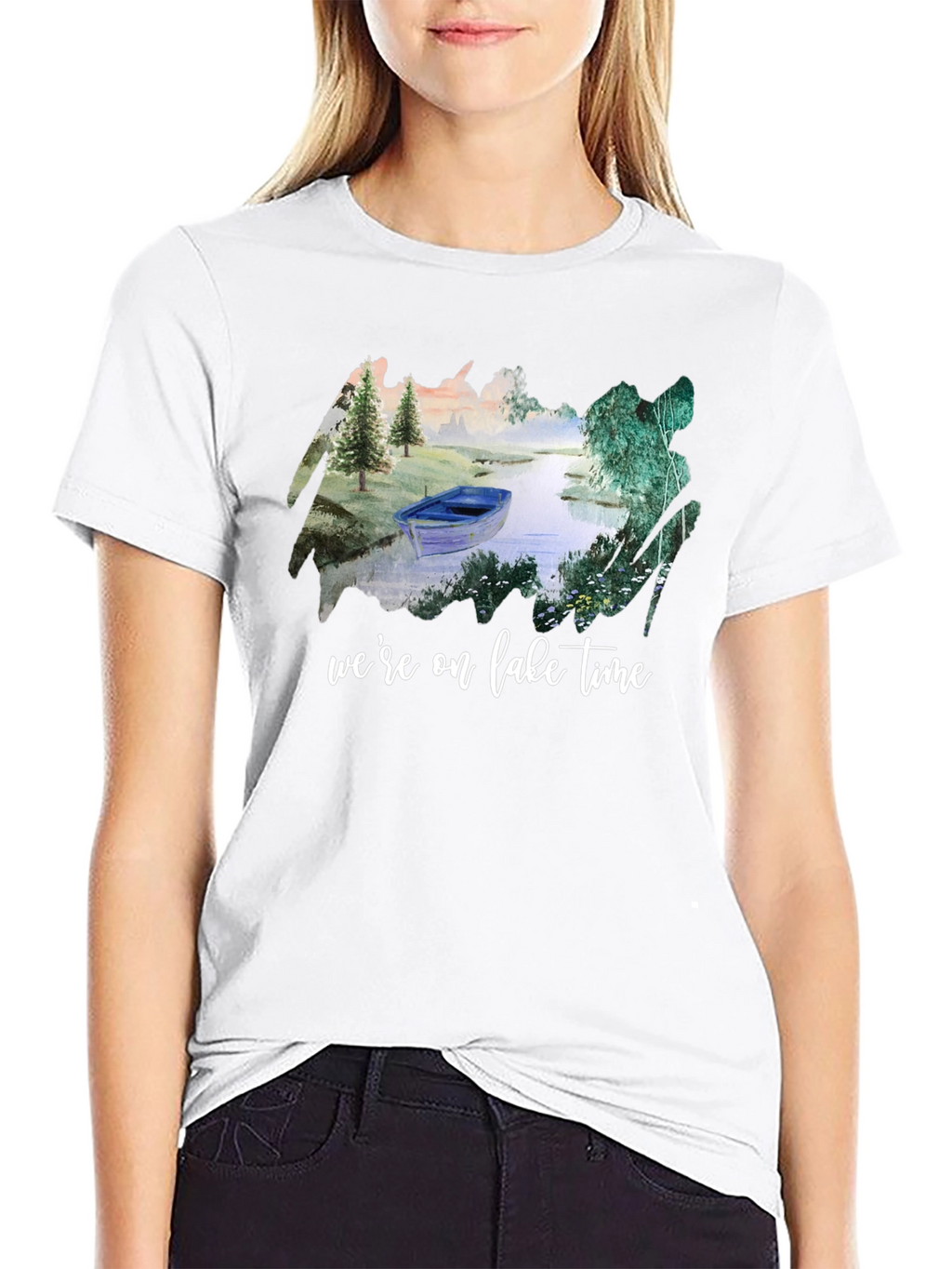 Lake Time Graphic Tee - Relaxed Comfort