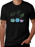 Plant Daddy Graphic T-Shirt - Black