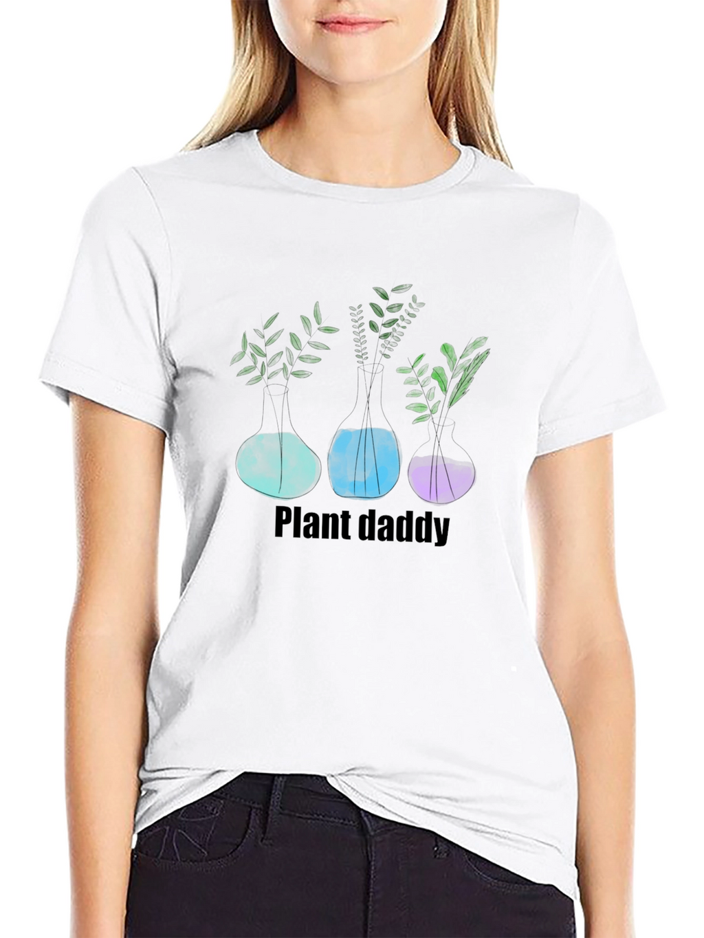 Plant Daddy Graphic T-Shirt - Black