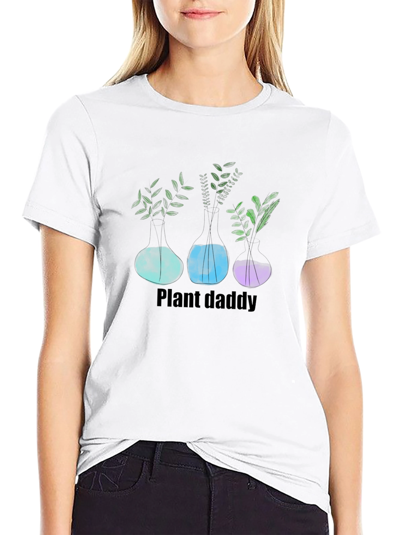 Plant Daddy Graphic T-Shirt - Black
