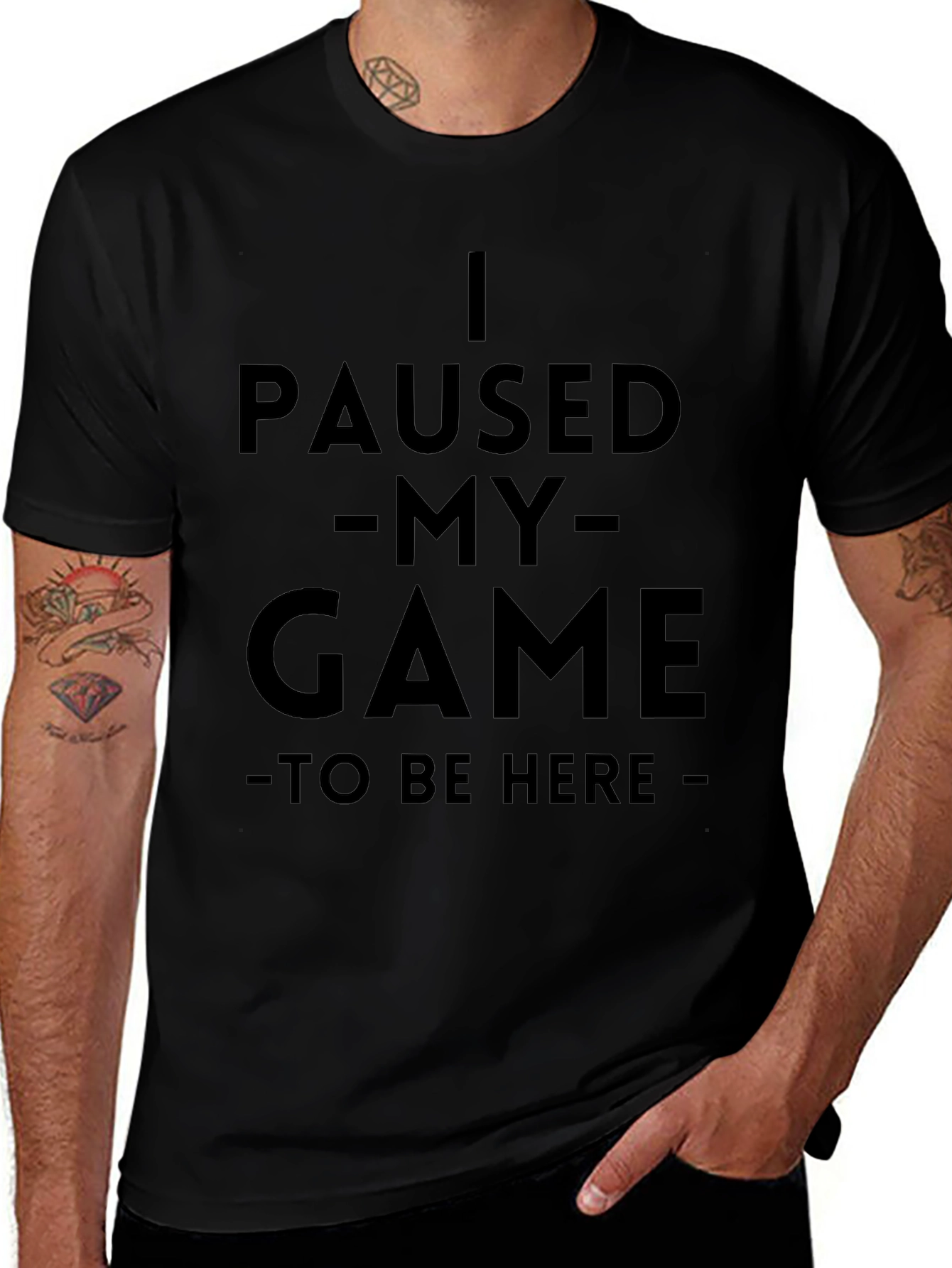 I Paused My Game T-Shirt - Gamer Apparel