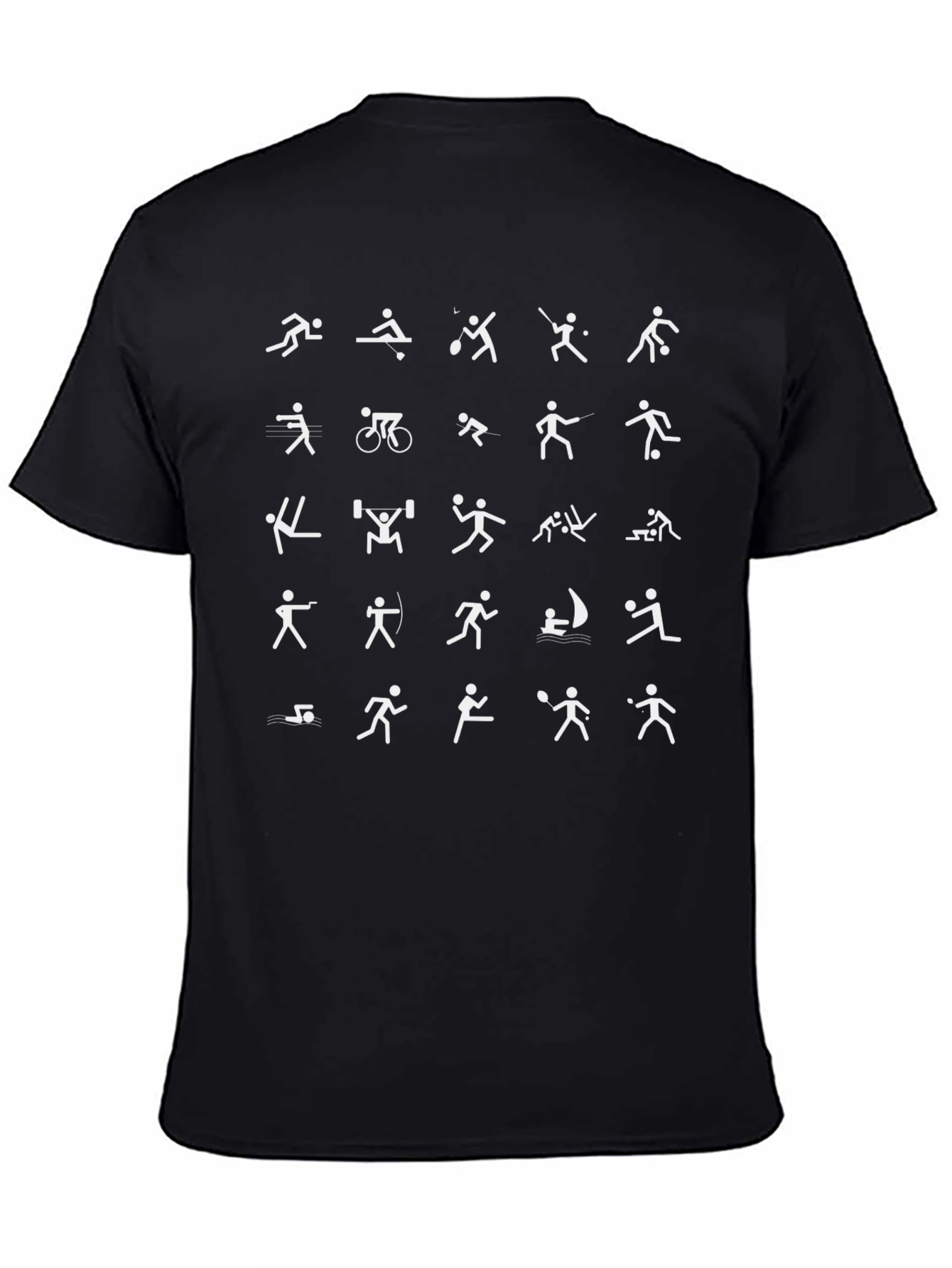 Sport Icons Graphic T-Shirt