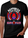 Happiness Being Married to a British T-Shirt