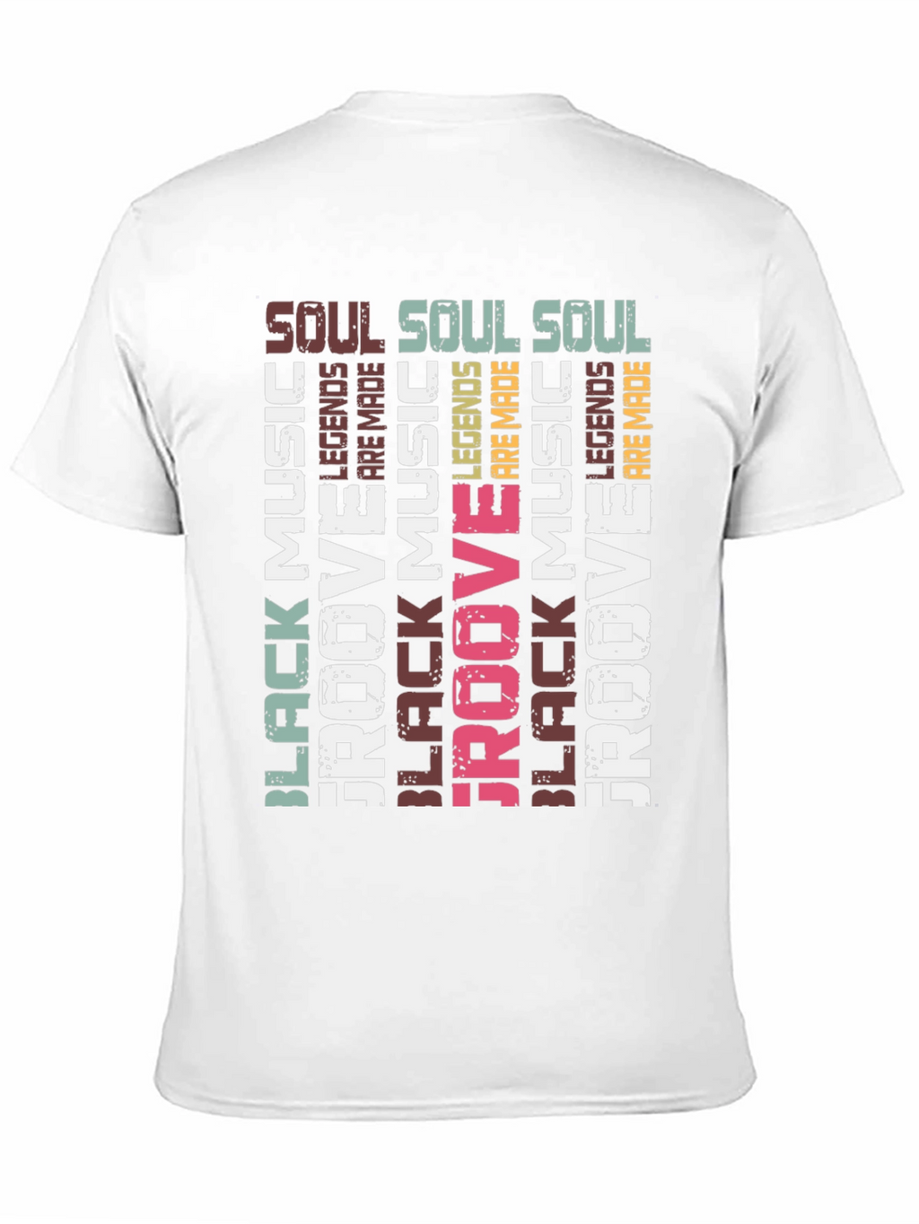 Black Music Groove T-Shirt: Soul Legends