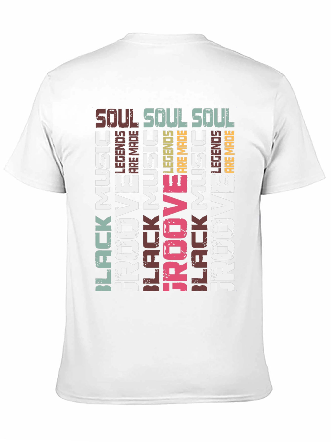 Black Music Groove T-Shirt: Soul Legends