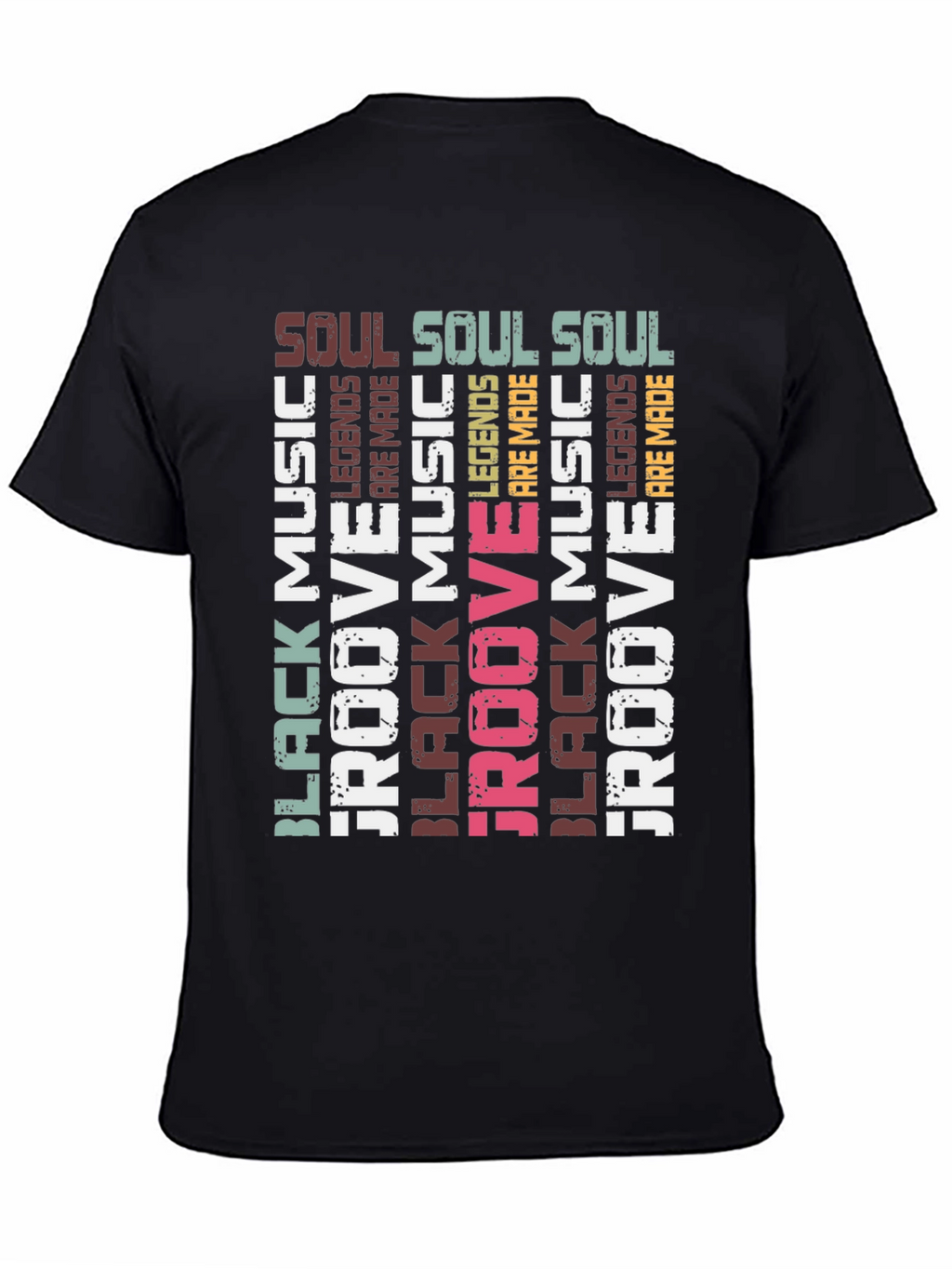 Black Music Groove T-Shirt: Soul Legends