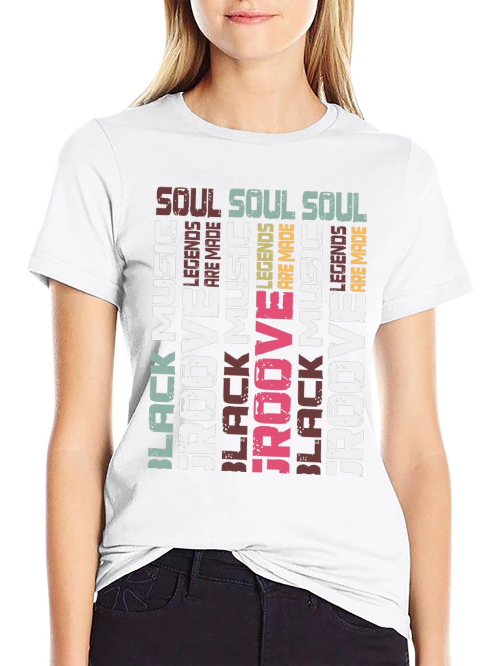 Black Music Groove T-Shirt: Soul Legends