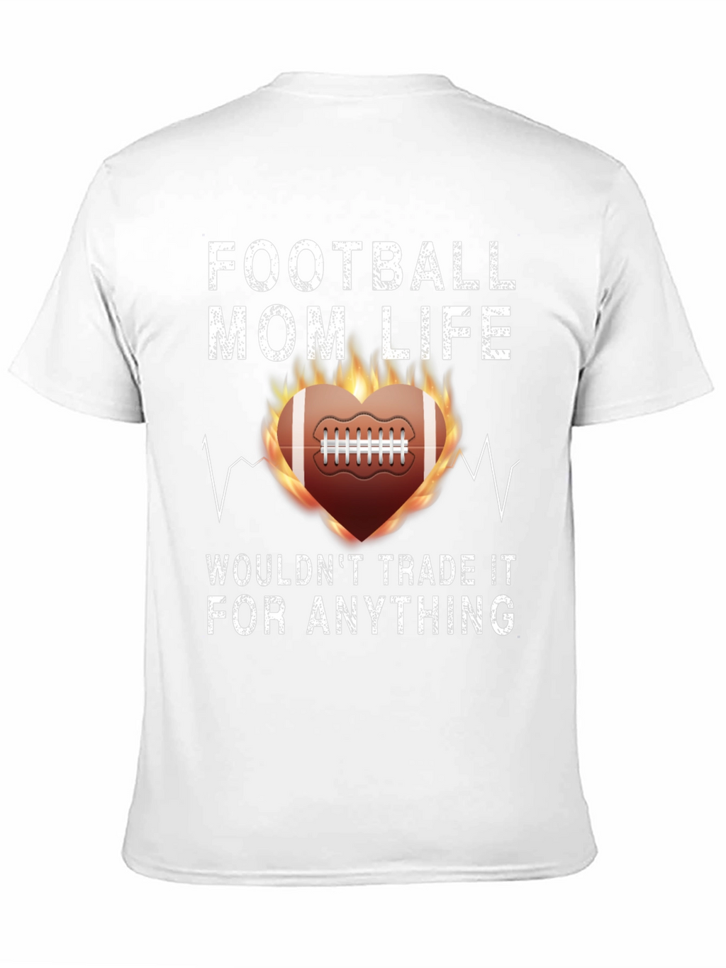 Football Mom Life Graphic T-Shirt