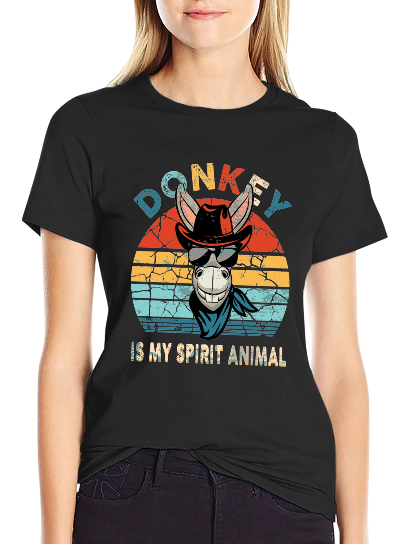 Donkey Spirit Animal T-Shirt - Funny & Stylish Design