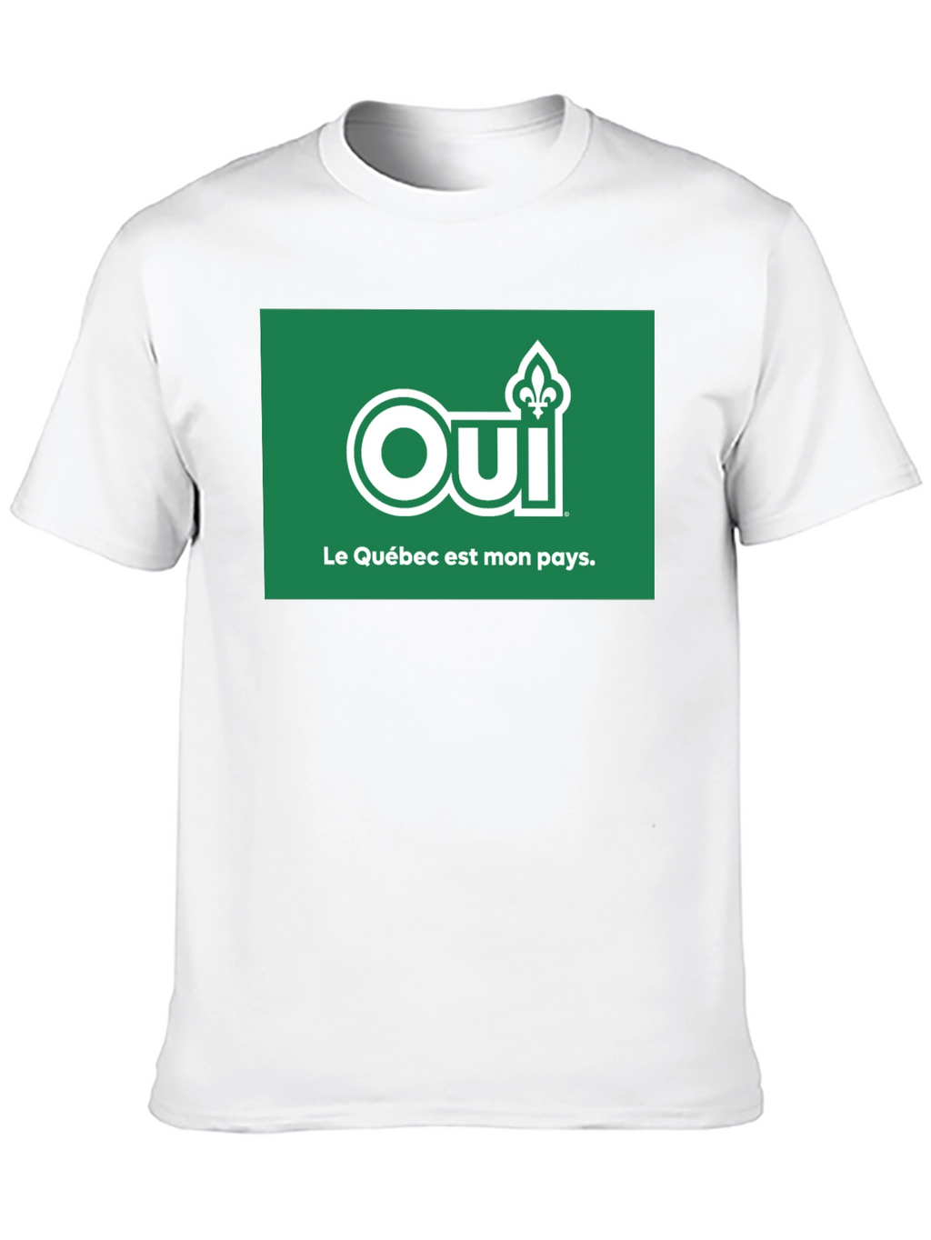Oui Le Québec est mon pays T-Shirt