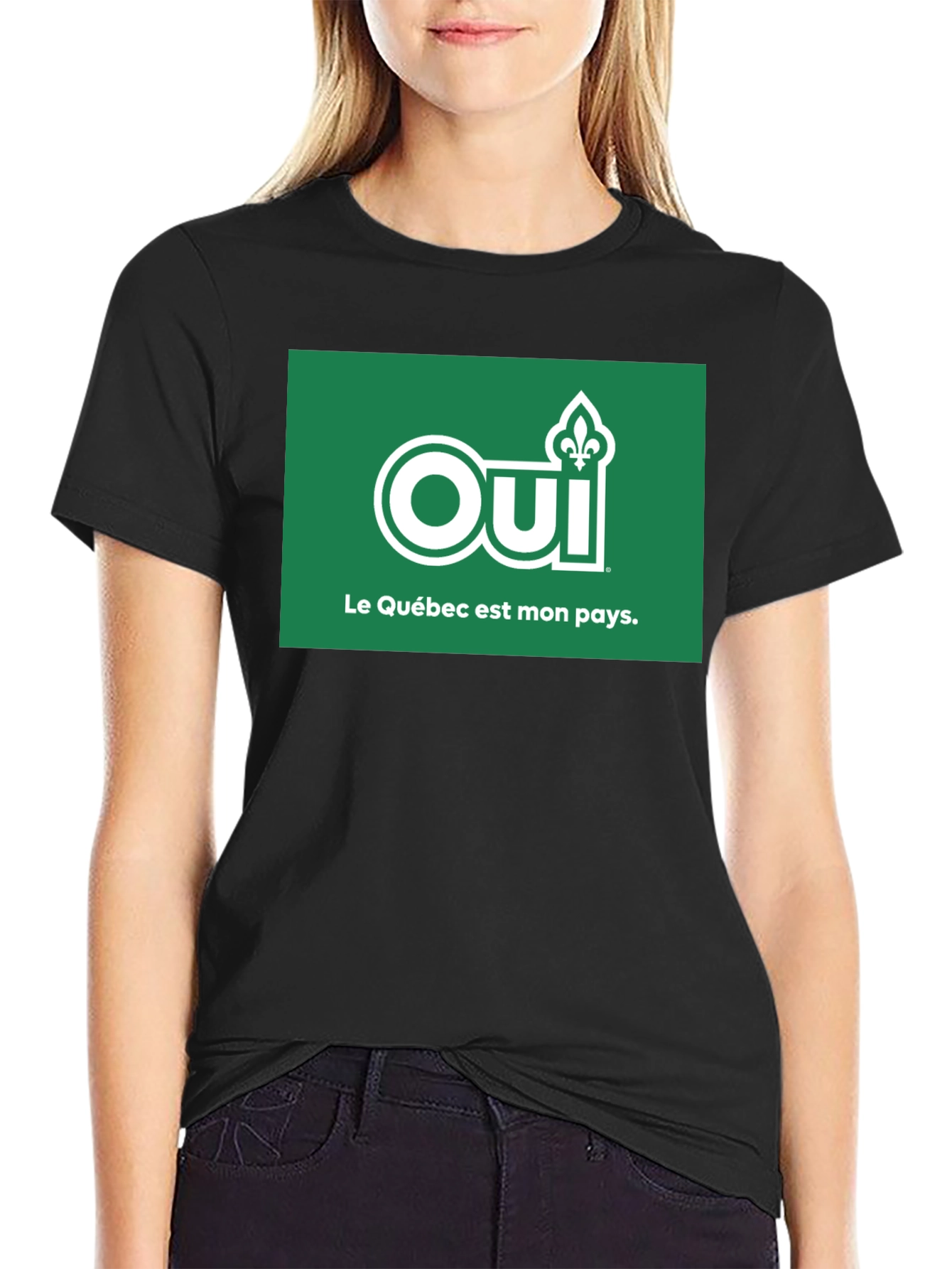 Oui Le Québec est mon pays T-Shirt