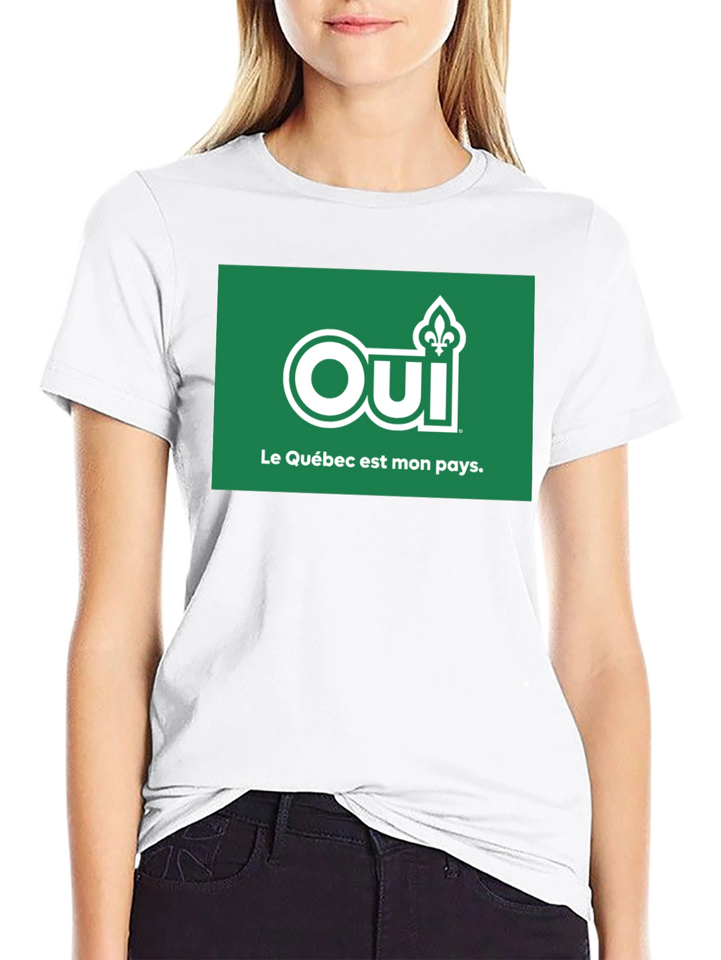 Oui Le Québec est mon pays T-Shirt