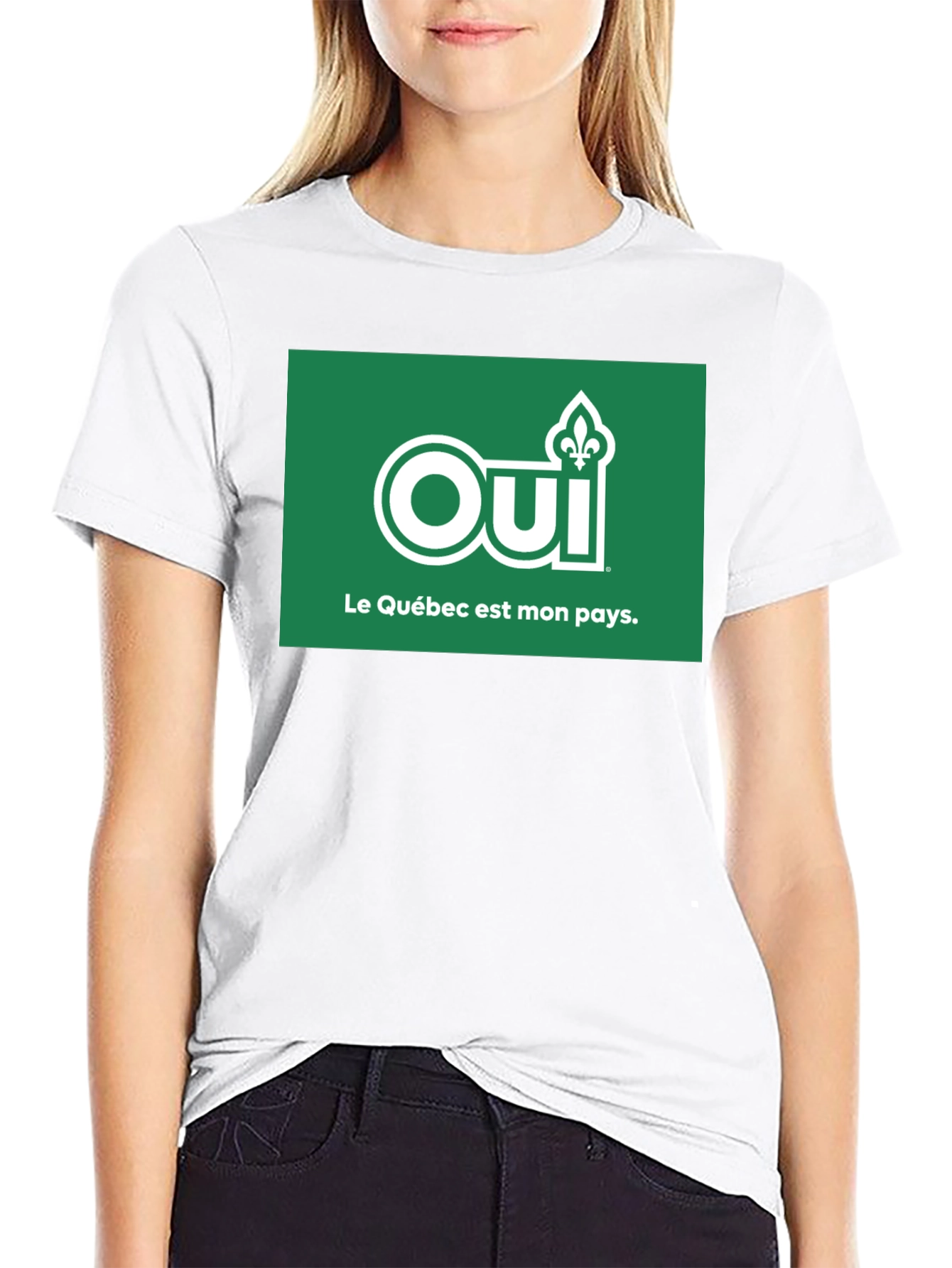 Oui Le Québec est mon pays T-Shirt