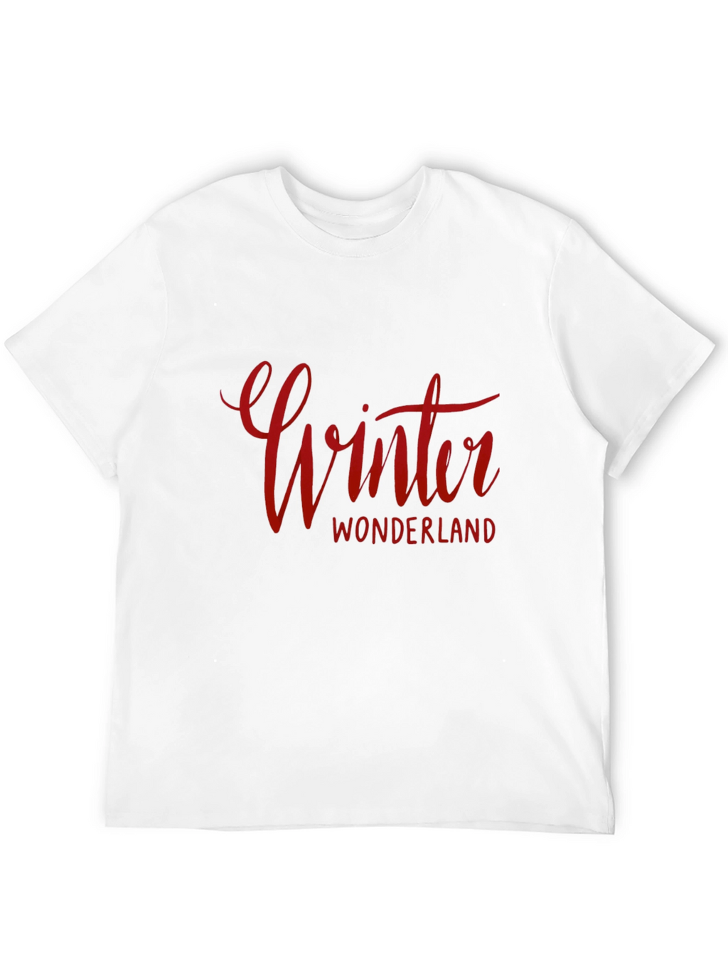 Winter Wonderland Graphic Tee - Black