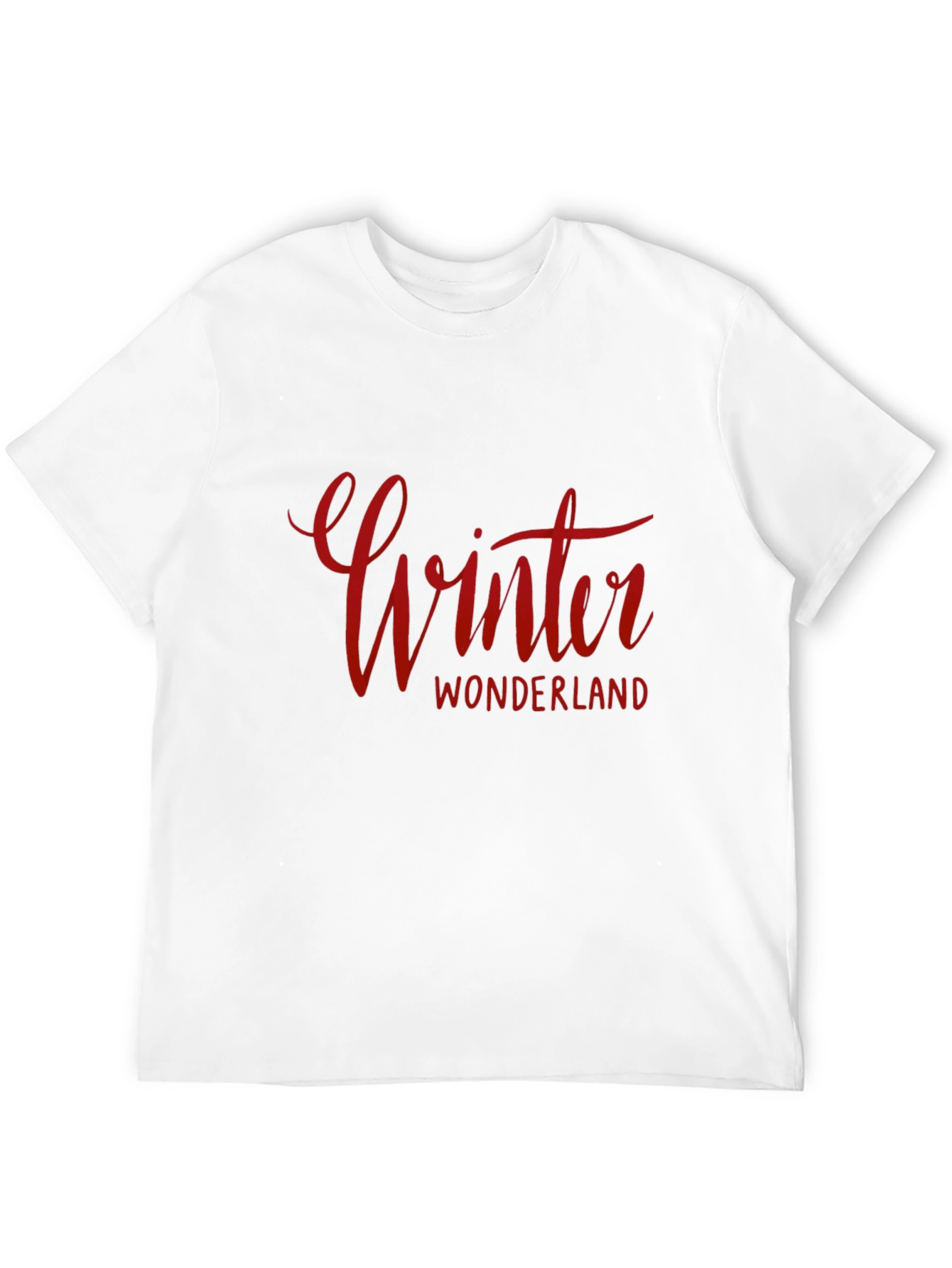 Winter Wonderland Graphic Tee - Black