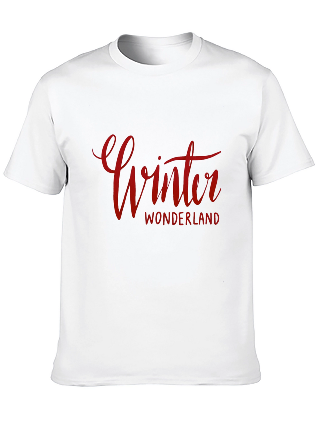 Winter Wonderland Graphic Tee - Black