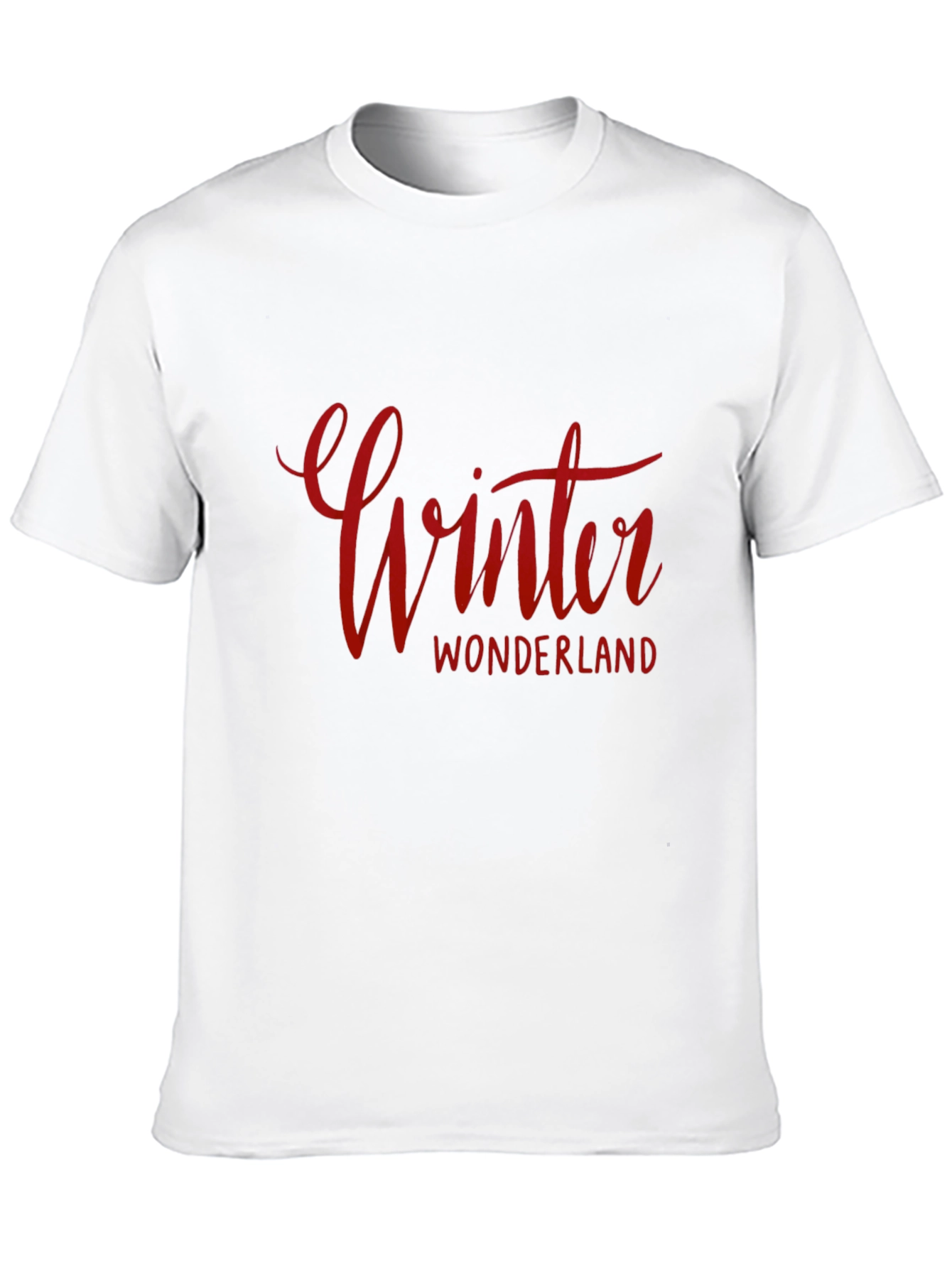 Winter Wonderland Graphic Tee - Black