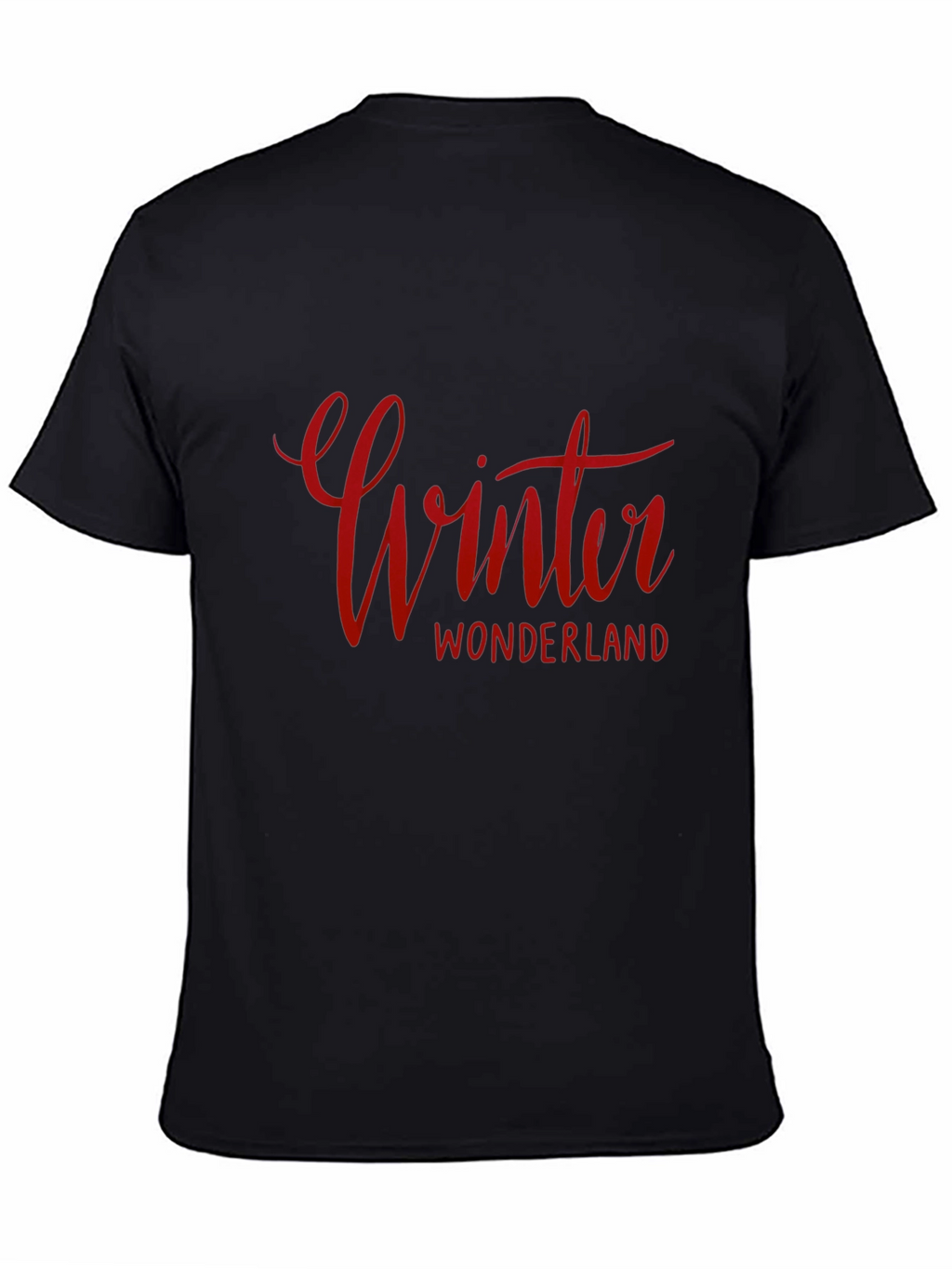 Winter Wonderland Graphic Tee - Black