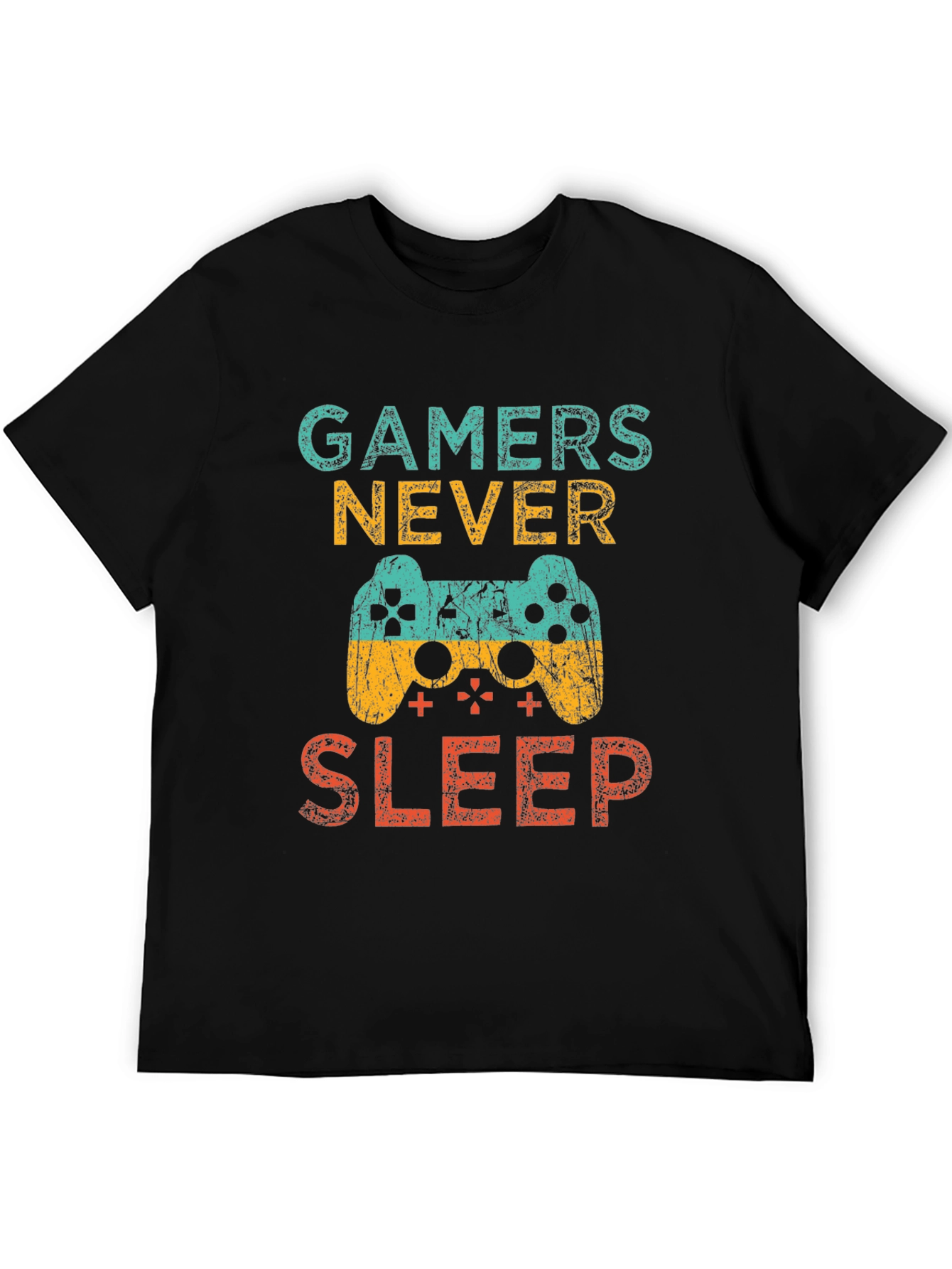 Gamers Never Sleep Graphic Tee