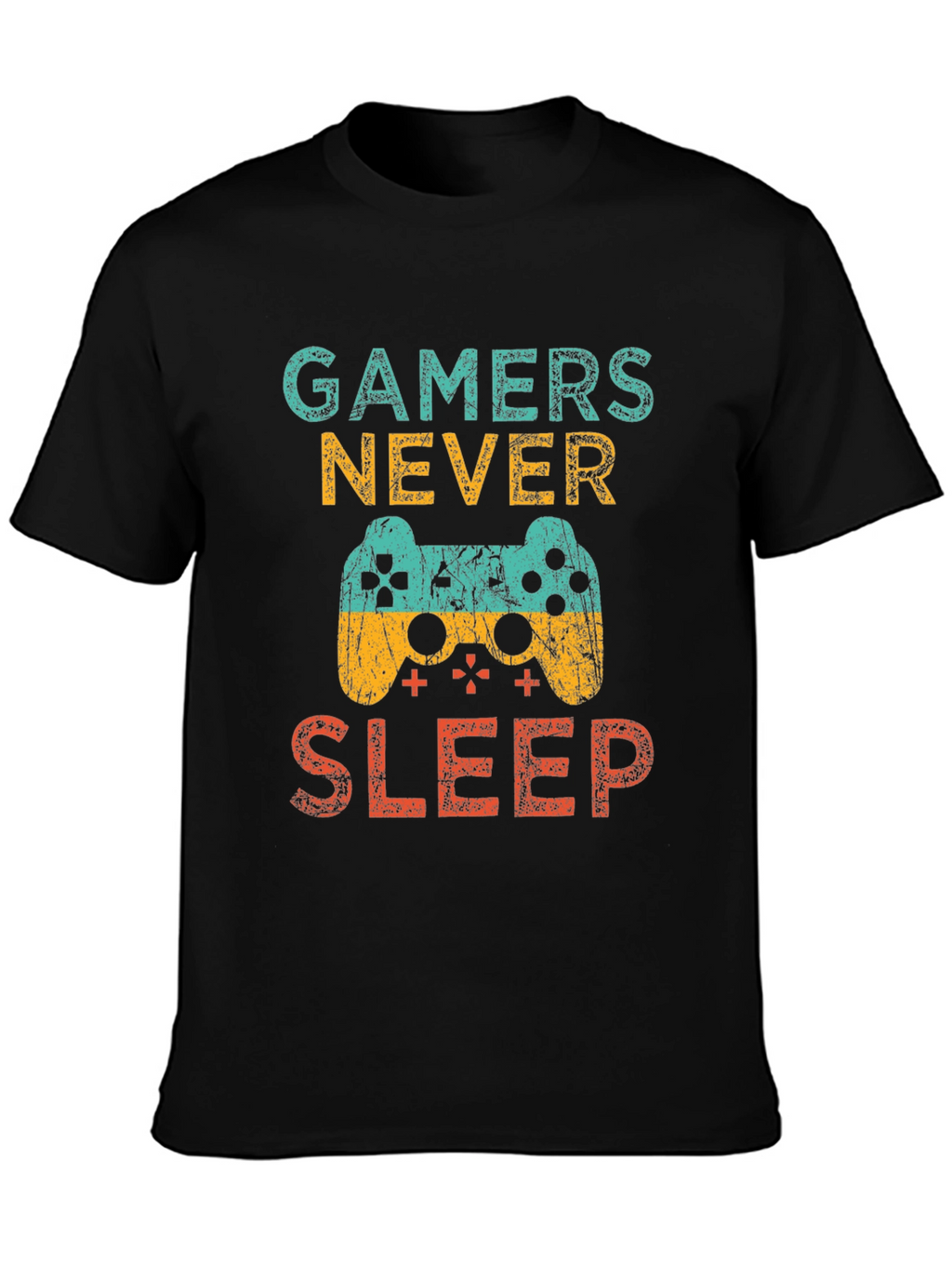 Gamers Never Sleep Graphic Tee