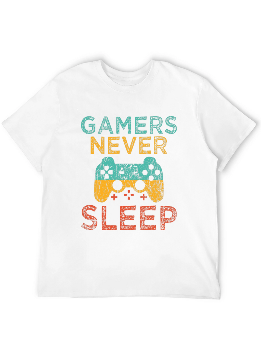 Gamers Never Sleep Graphic Tee