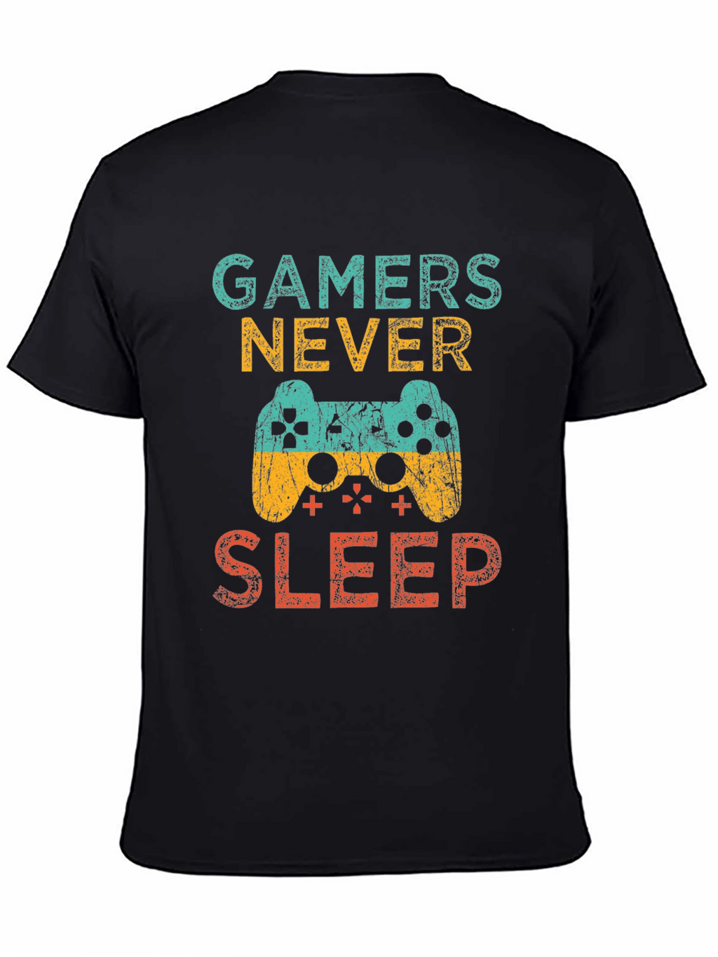 Gamers Never Sleep Graphic Tee