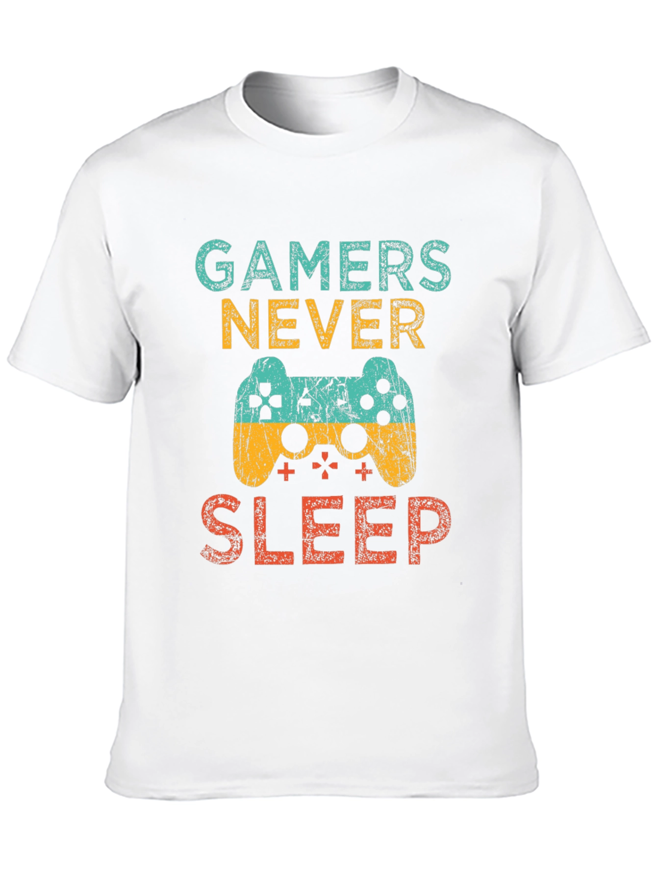 Gamers Never Sleep Graphic Tee