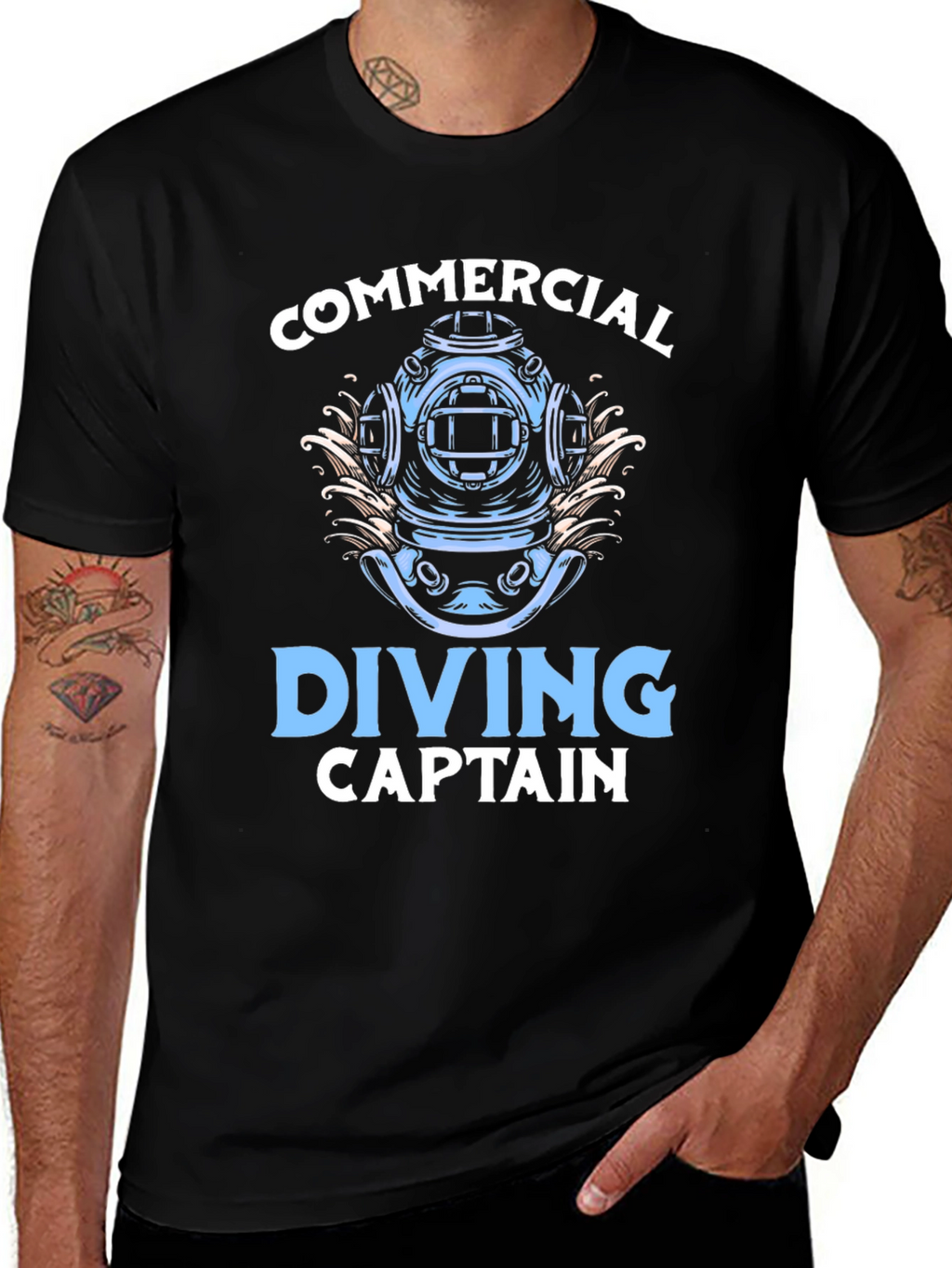 Commercial Diving Captain T-Shirt