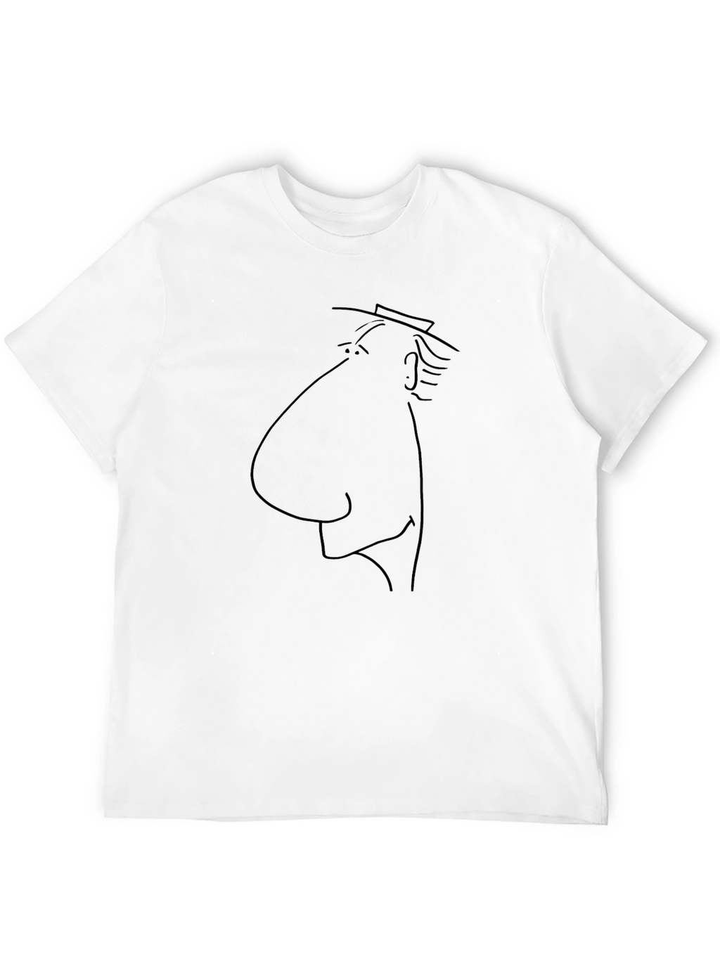Sketchy Man T-Shirt - Bold Graphic Tee