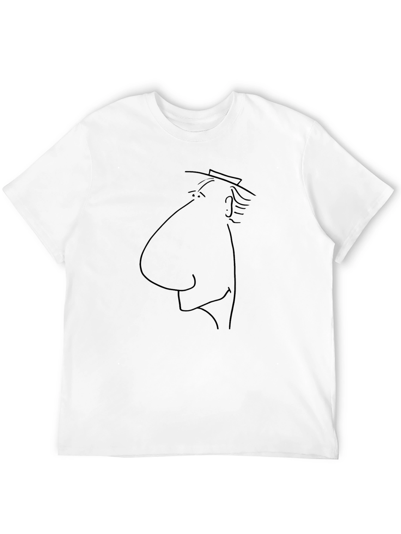 Sketchy Man T-Shirt - Bold Graphic Tee