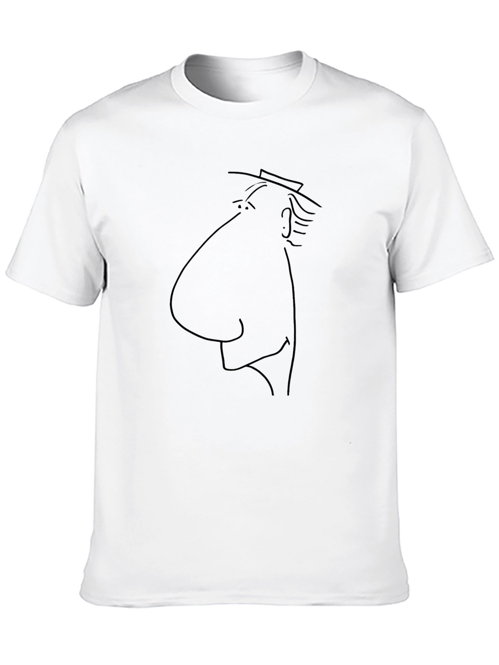 Sketchy Man T-Shirt - Bold Graphic Tee
