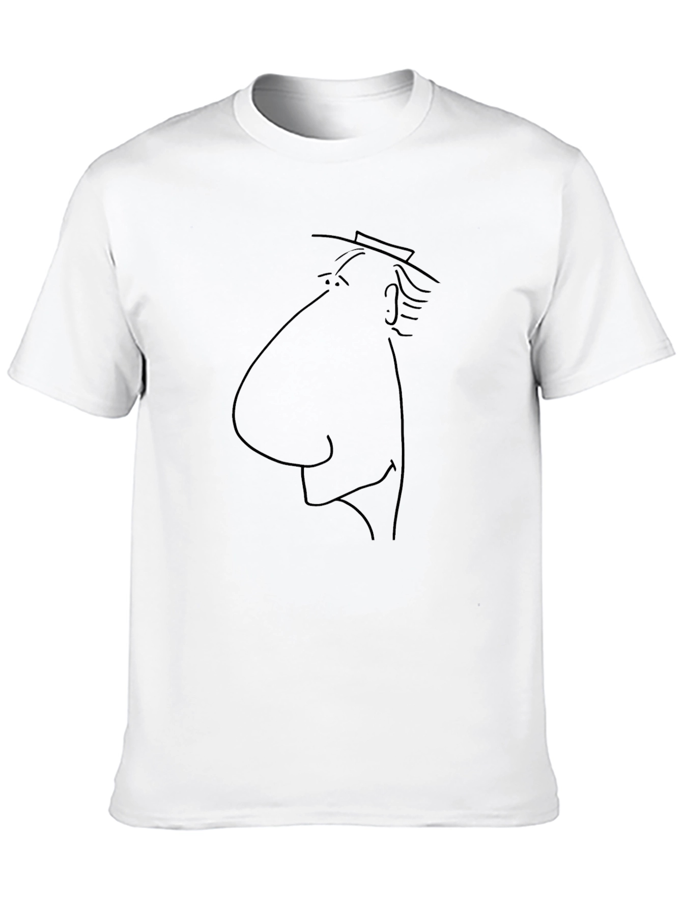 Sketchy Man T-Shirt - Bold Graphic Tee
