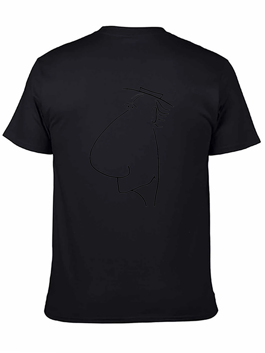 Sketchy Man T-Shirt - Bold Graphic Tee