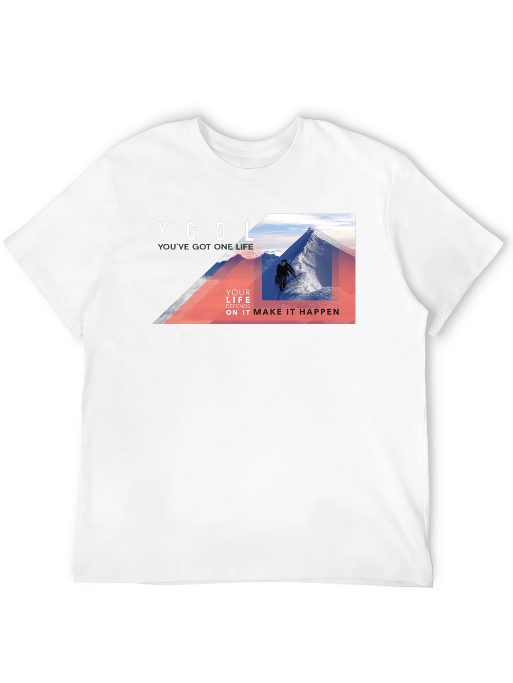 YOLO Mountain Climb Graphic Tee