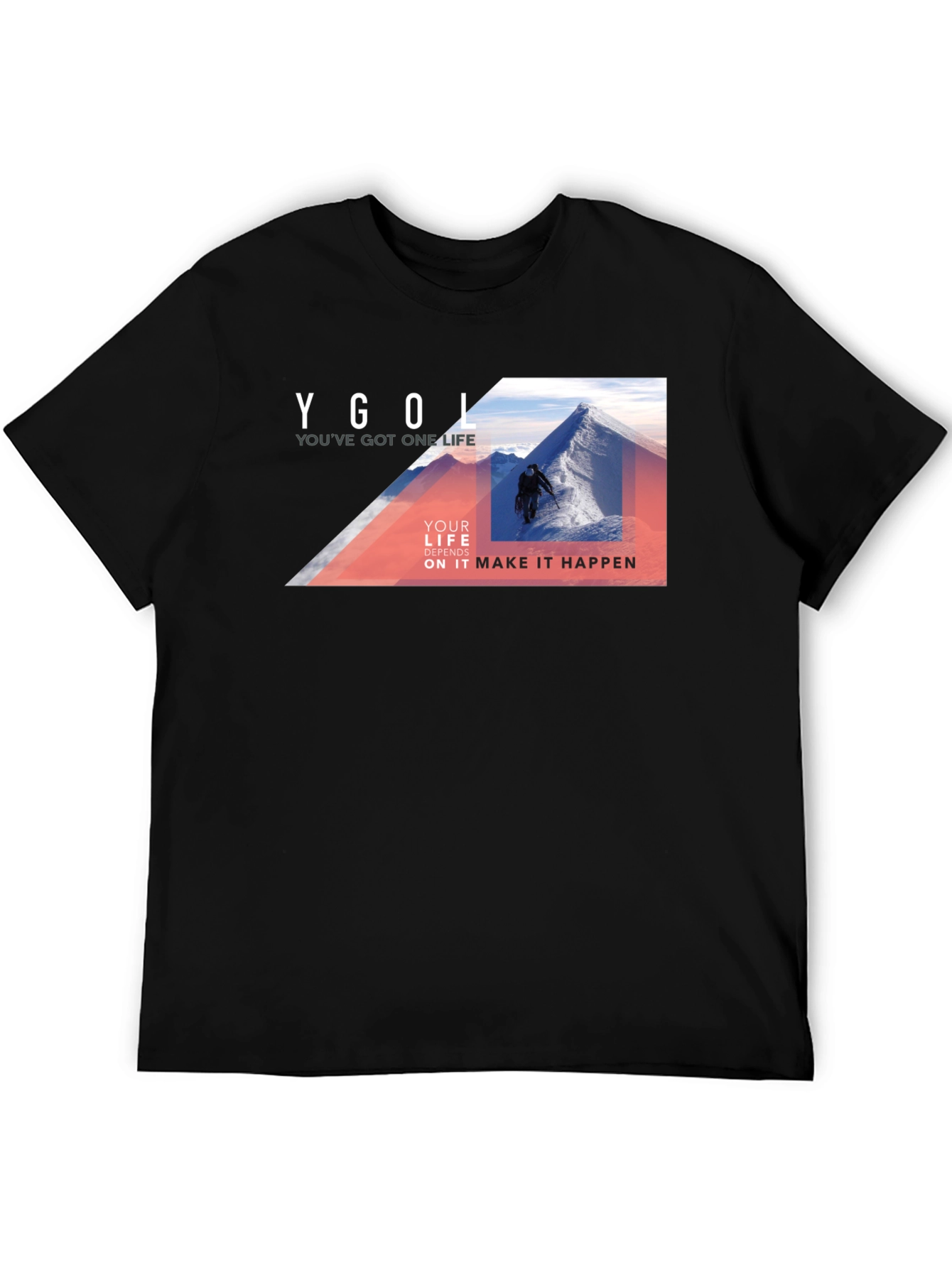 YOLO Mountain Climb Graphic Tee