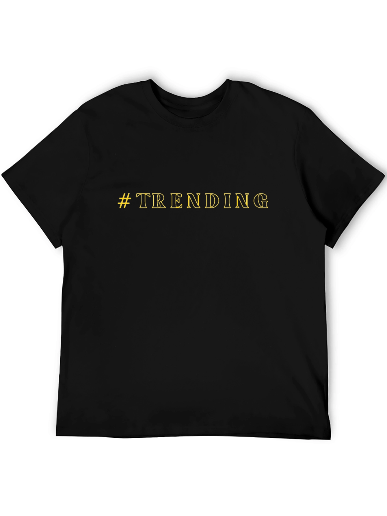 Trending Hashtag Graphic Tee - Stylish Casual Wear