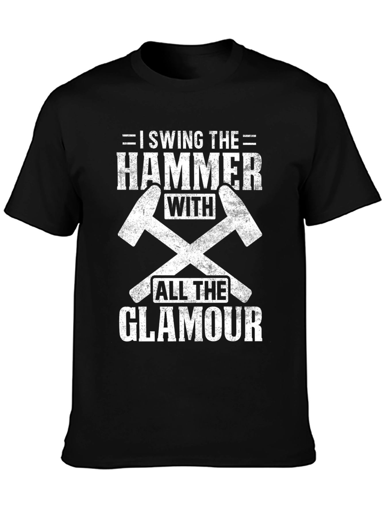 Humorous Hammer Swing T-Shirt