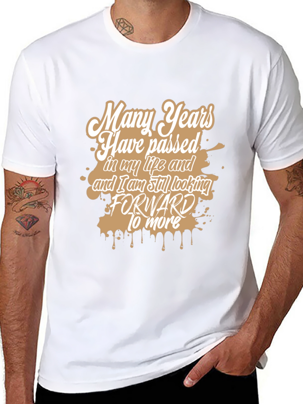 Many Years T-Shirt - Stylish Graphic Tee