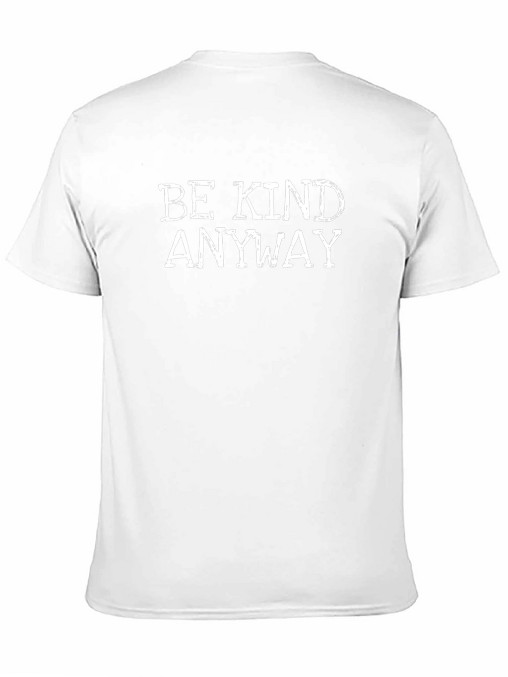 Be Kind Anyway Black Graphic T-Shirt