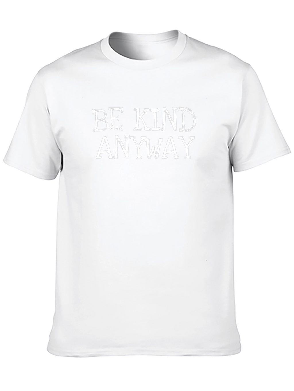 Be Kind Anyway Black Graphic T-Shirt