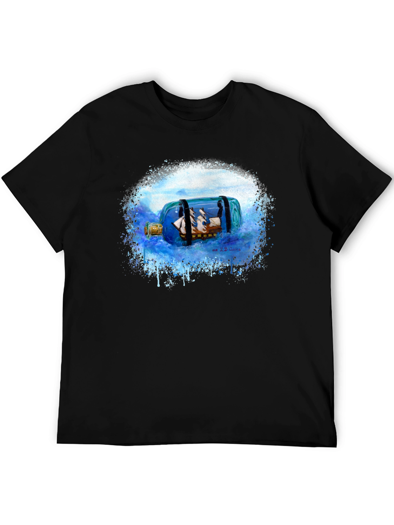 Nautical Ship in a Bottle T-Shirt